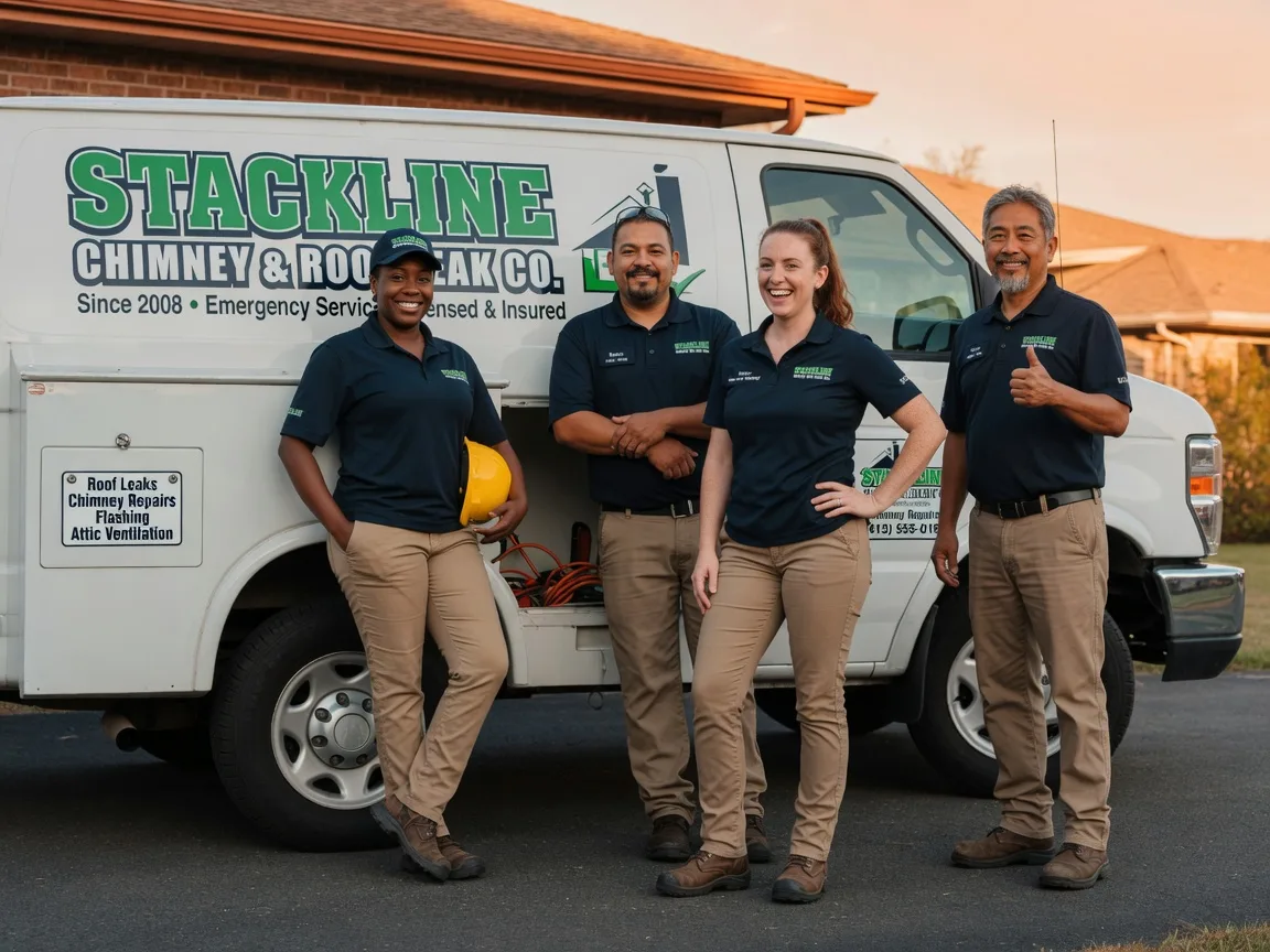 Chimney flashing repair company in Shields, ND